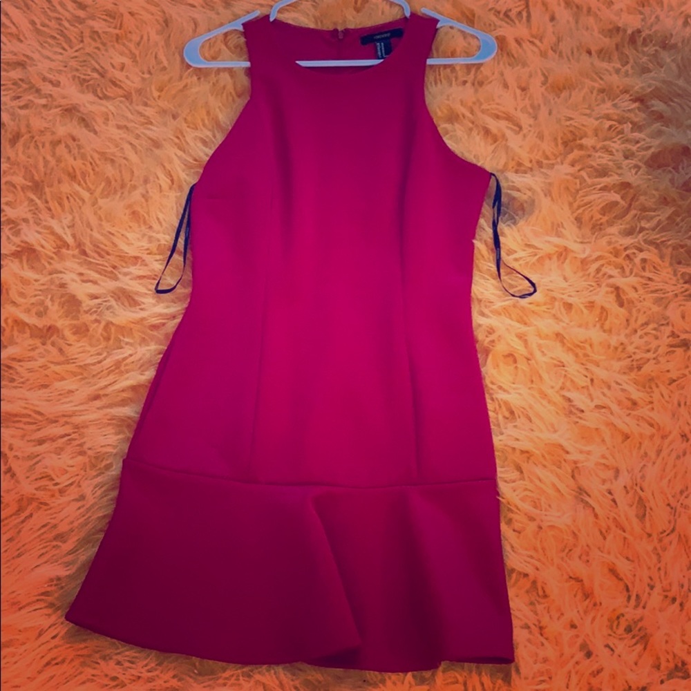 A red forever 21 dress